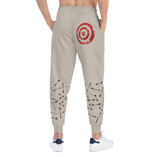 Athletic Joggers - "On Target" - Moonbeam